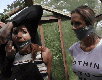 Tresspassing Girls Bound And Gagged