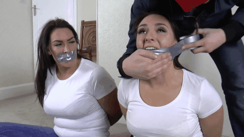 Her Tape Gagged Friend Complained
