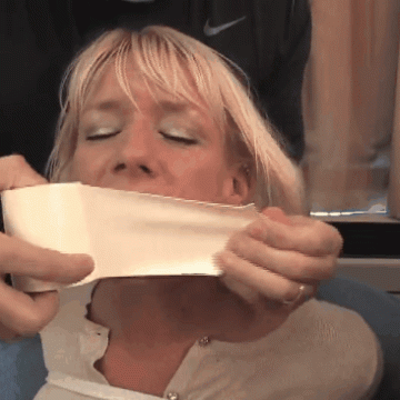 Gagging Granny