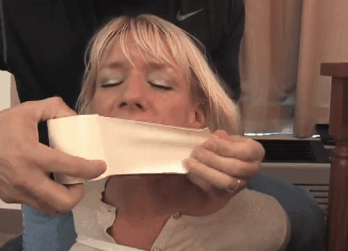 Gagging Granny