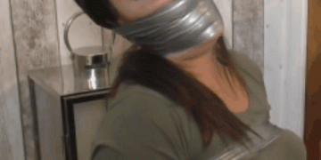 Flirty Girl Loves Being Bound And Gagged